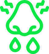 symbol of sinus and allergy relief