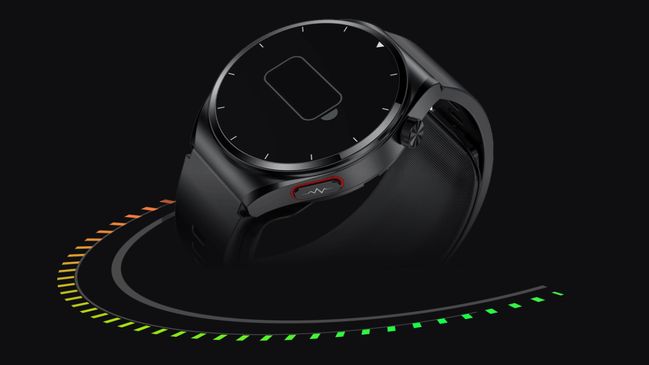 Qioob Blood Pressure watch battery charging