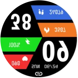 Qioob BP Watch Dial/Face style shape face screen