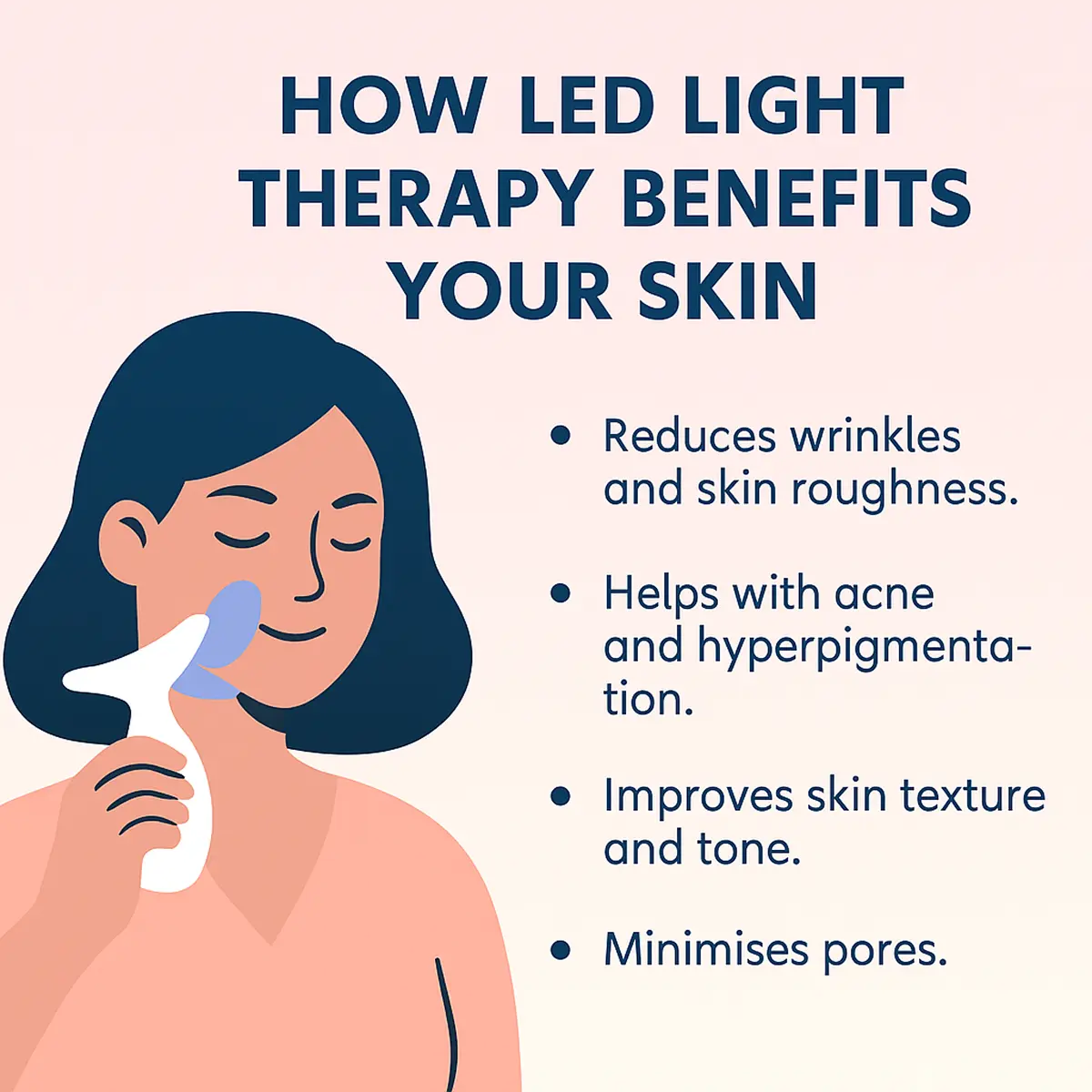 How LED light therapy benefits your skin?