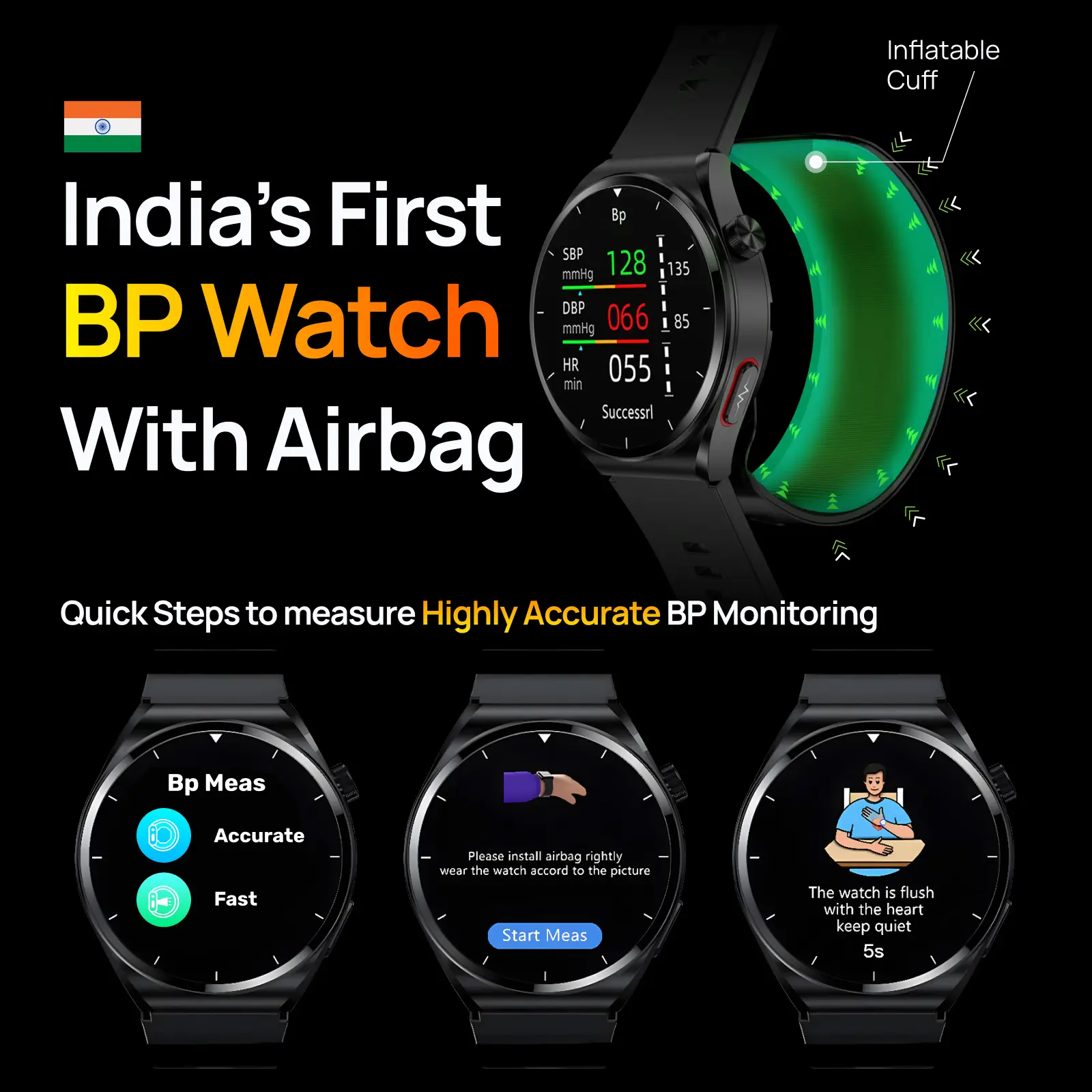 benefits of smartwatch with blood pressure monitoring
