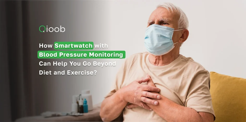 smartwatch with blood pressure monitoring